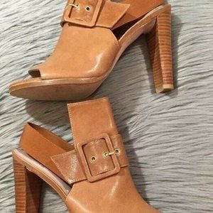 Stuart Weitzman Tan Brown Sunbelt Shoe Boot Bootie
